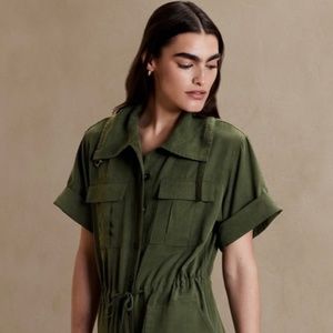 Banana Republic Utility Jumpsuit,  Med